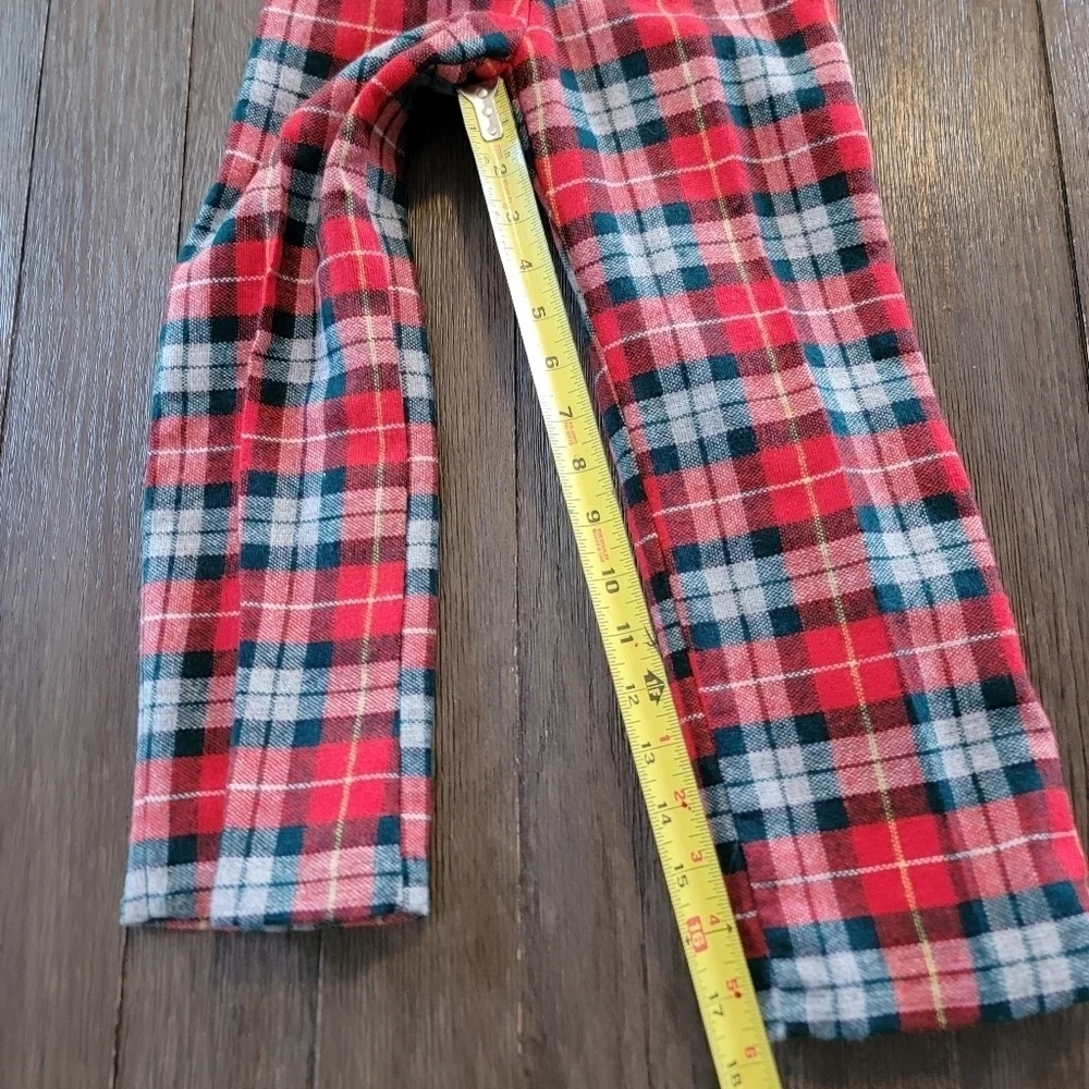 Vintage Red Plaid Suit 6 - see measurements